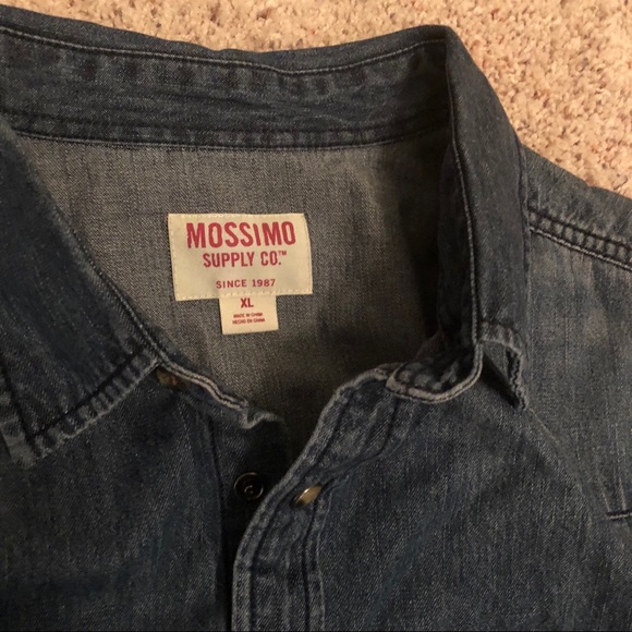 💙Mossimo Denim Top - Picture 3 of 7